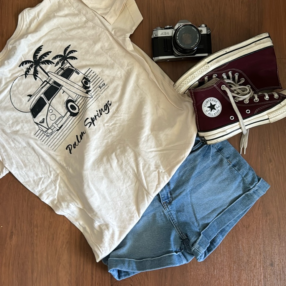 Roxy Palm Springs Oversized T Shirt